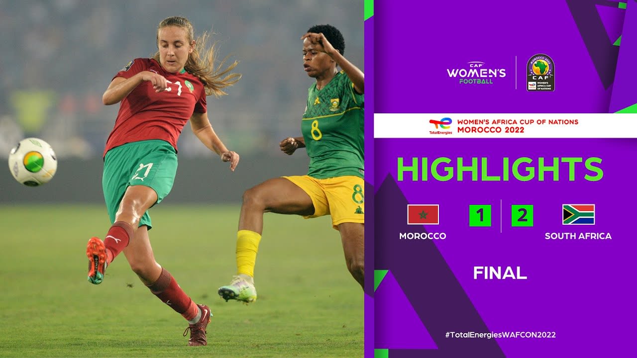 Magaia brace hands South Africa first TotalEnergies WAFCON trophy