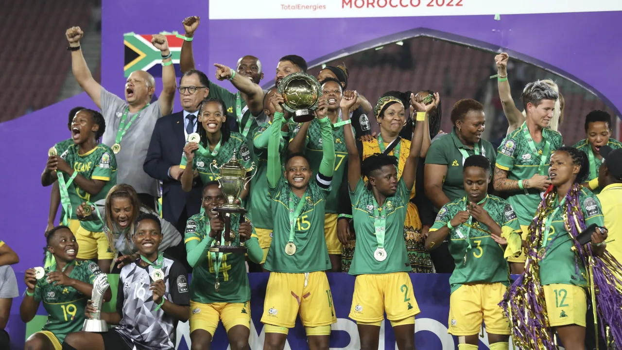 Magaia brace hands South Africa first TotalEnergies WAFCON trophy